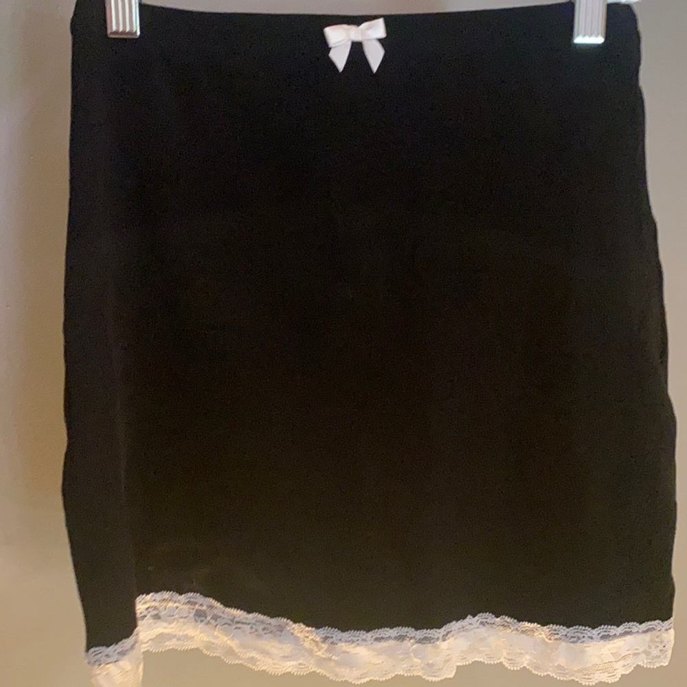 Small black skirt